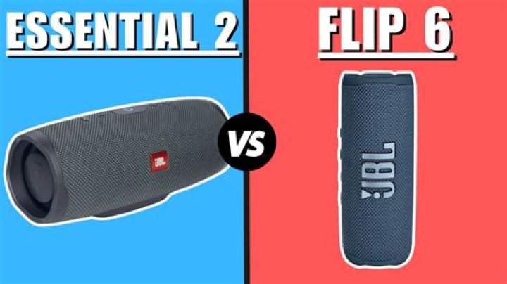 What is the difference between JBL charge and flip?