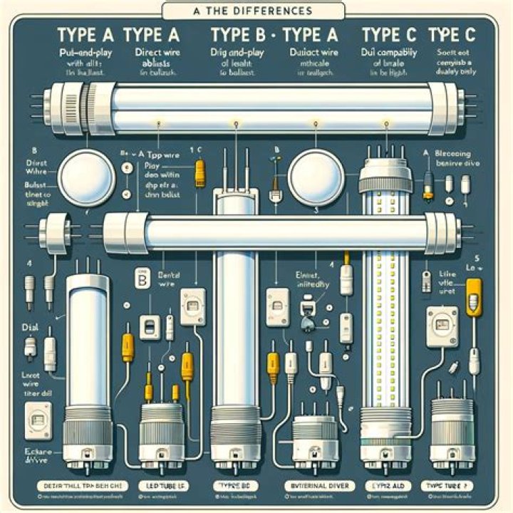 What is the difference between Type B and Type CA light bulbs?