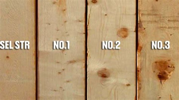What is the highest quality lumber?