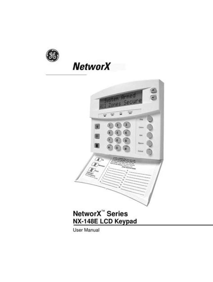 What is the manual for Networx 2nx-148e LCD keypad?