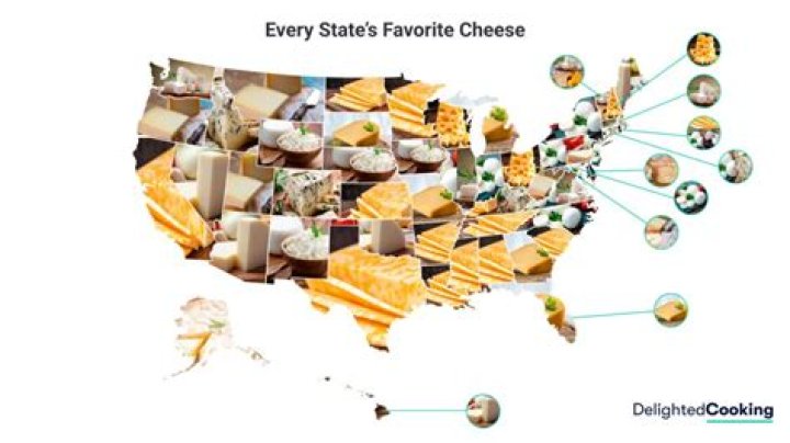 What is the most consumed cheese in the US?