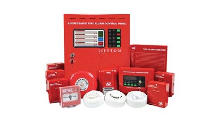 What is the purpose of a household fire alarm system?