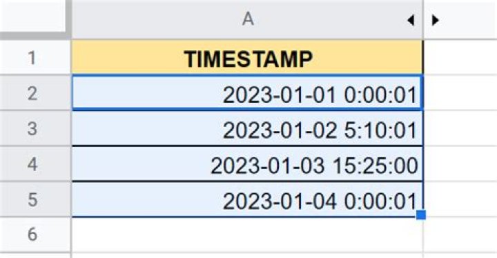 What is time stamp error?