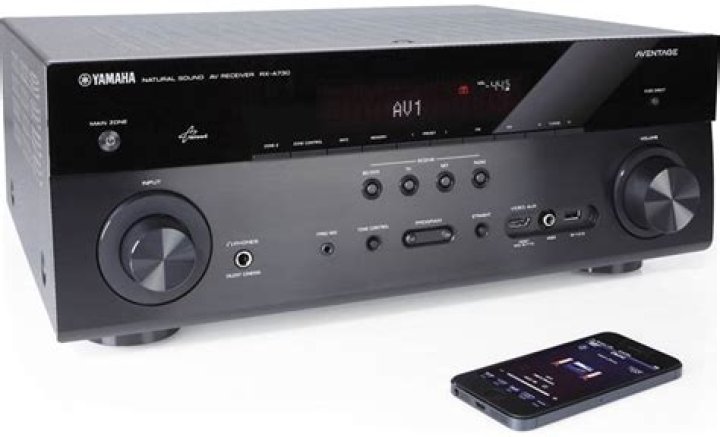 What kind of audio does a Yamaha rx-a730 play?