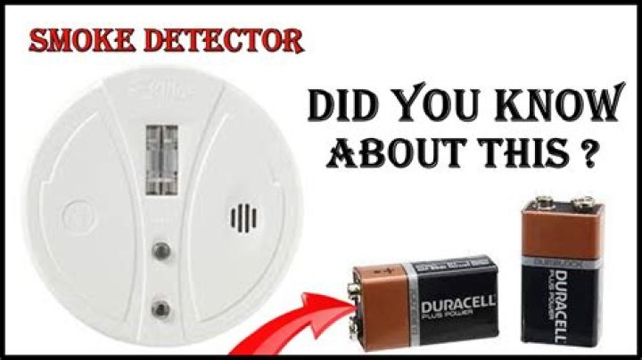What kind of batteries to smoke detectors take?