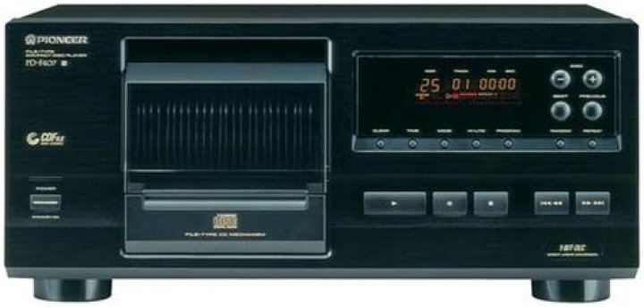 What kind of CD player does pioneer pd-f407 have?