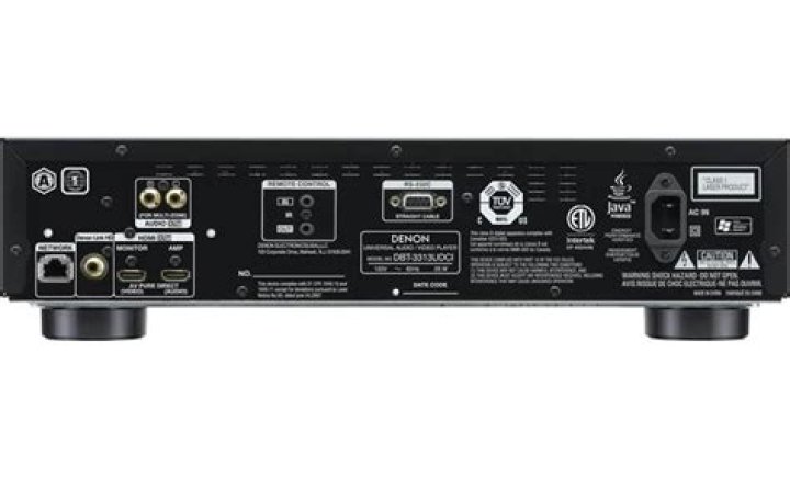 What kind of discs can a Denon DBT 3313udci play?