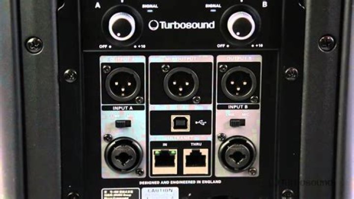 What kind of driver does a Turbosound iq15 use?