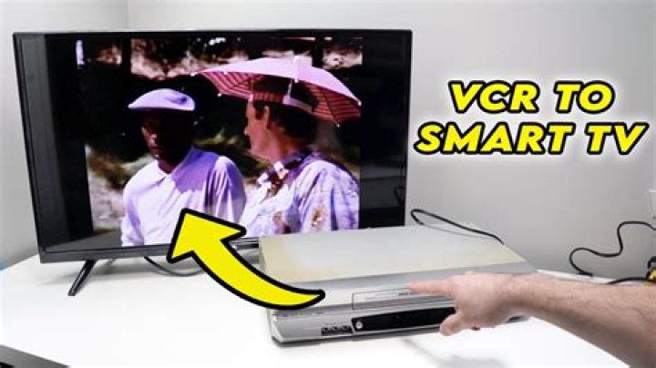 What kind of input do I need for a VCR on my TV?