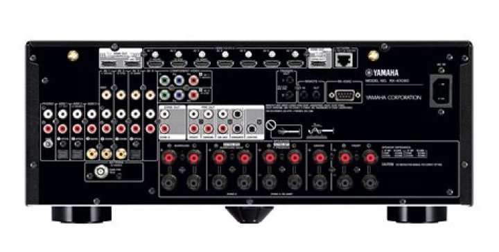 What kind of inputs does a Yamaha RX a1080 have?