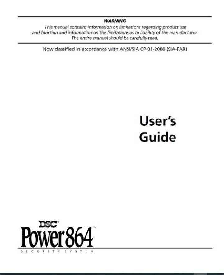 What kind of monitoring does DSC power 864 do?
