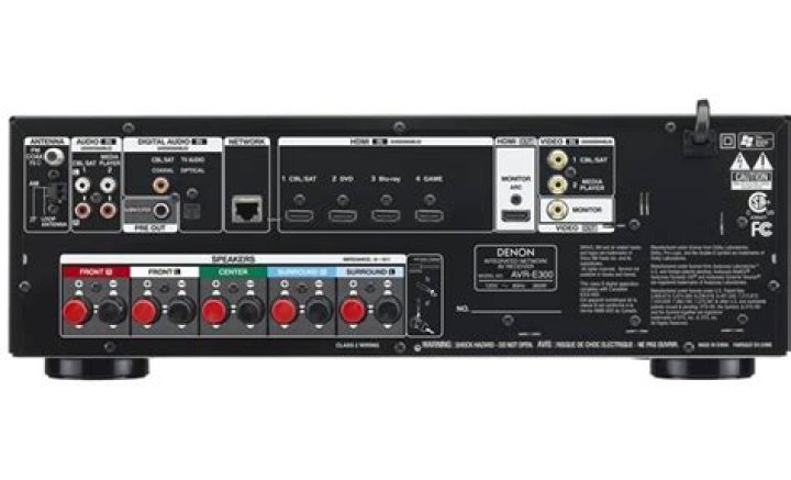 What kind of router does Denon avr-e300 have?