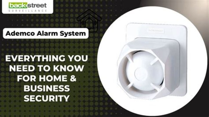 What kind of security system does Ademco use?