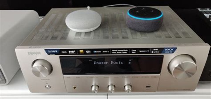 What kind of TV is Denon dra-800h connected to?