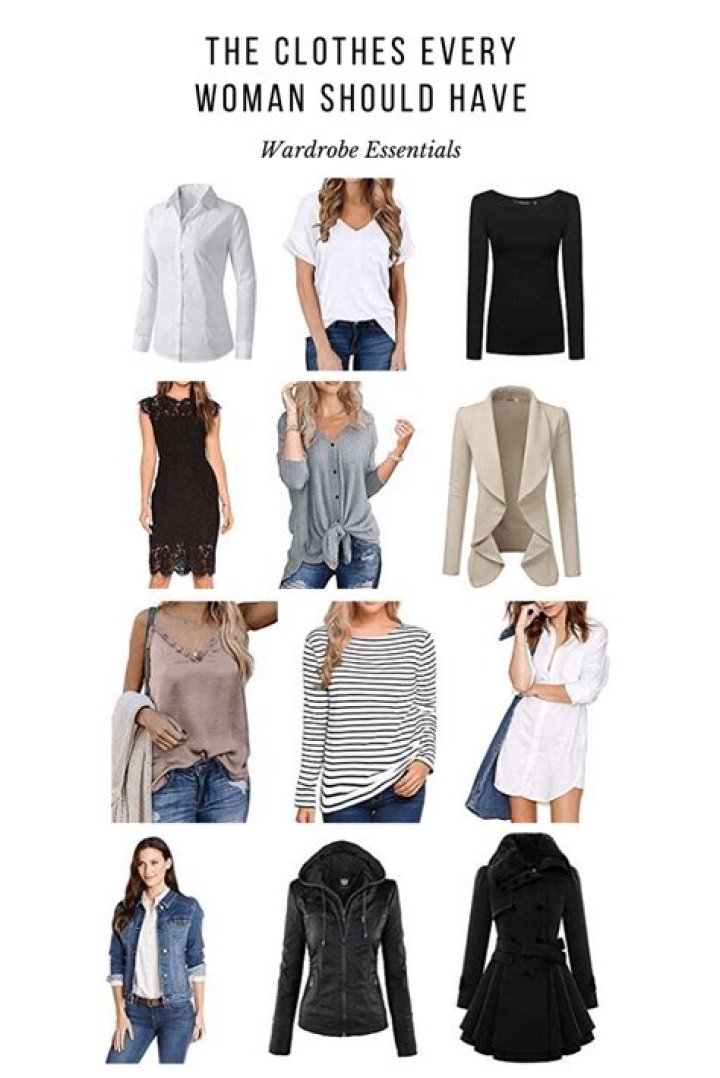 What should a girl have in her wardrobe?