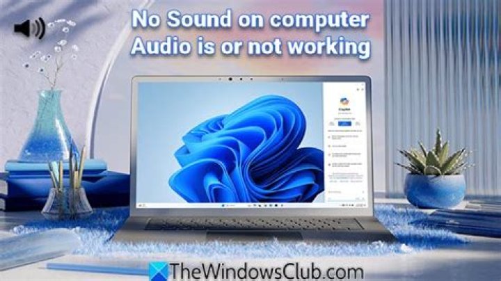 What should I do if my sound is not working on my computer?