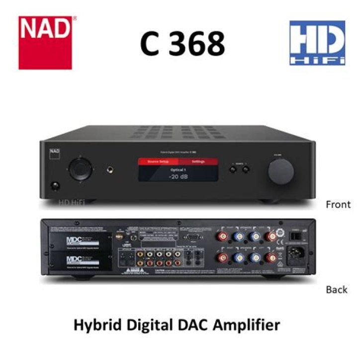 What should I expect from a NAD c368?