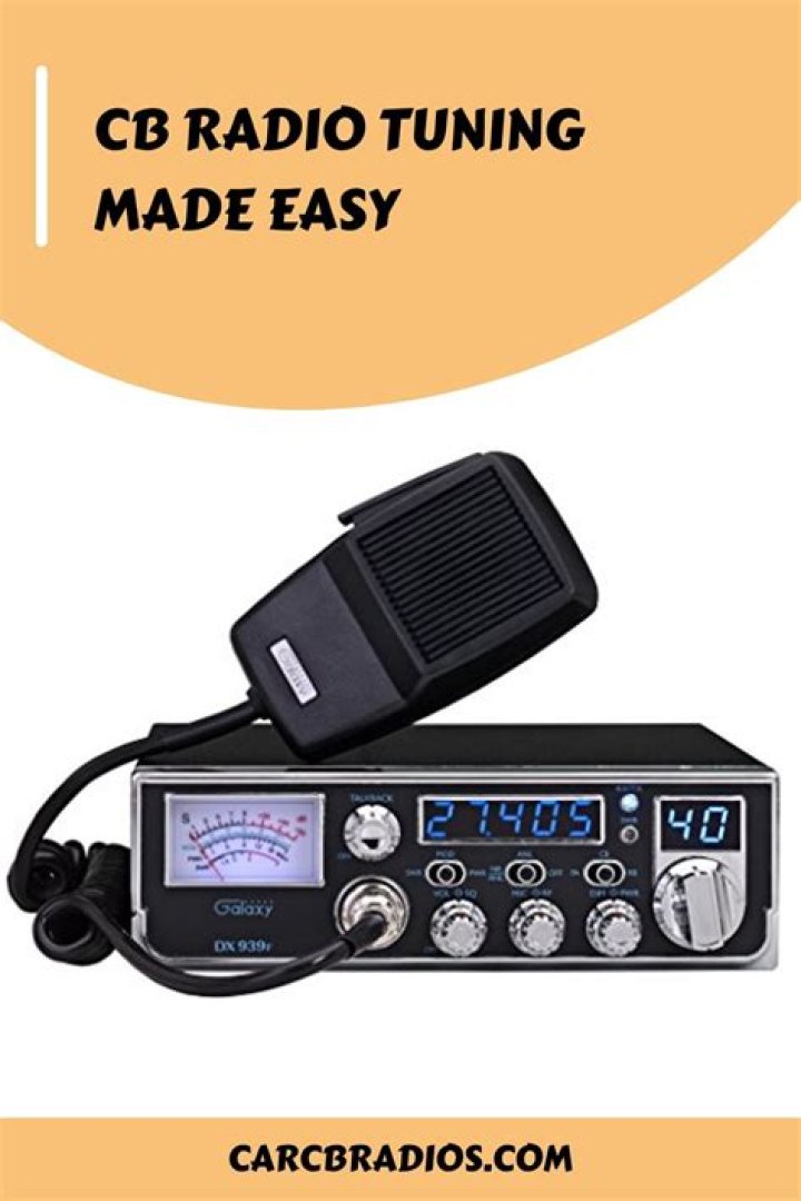 What should I tune my transistor radio to?