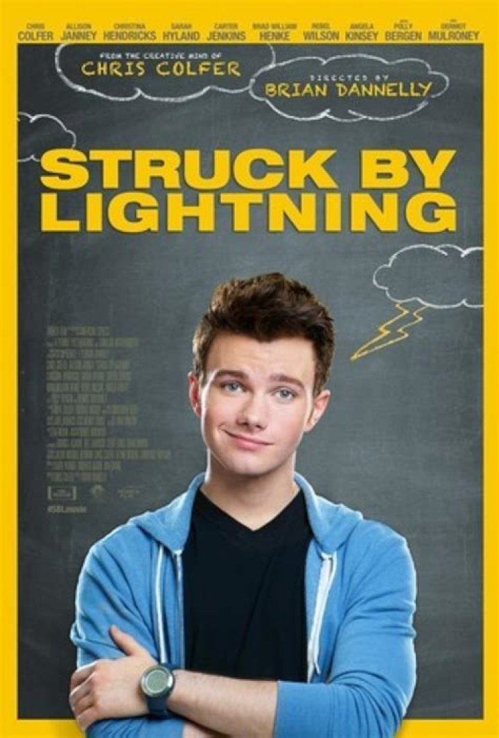 What should you do if your TV gets struck by lightning?