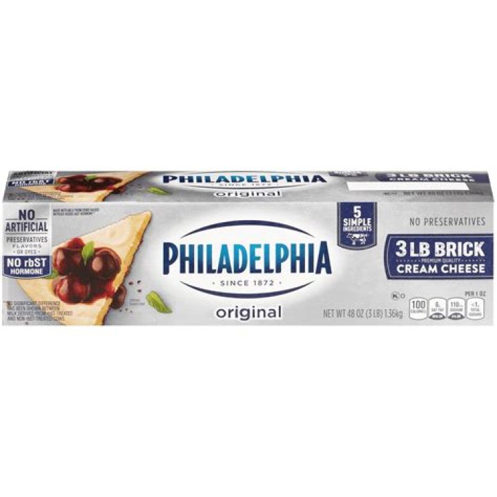 What size is a large cream cheese?