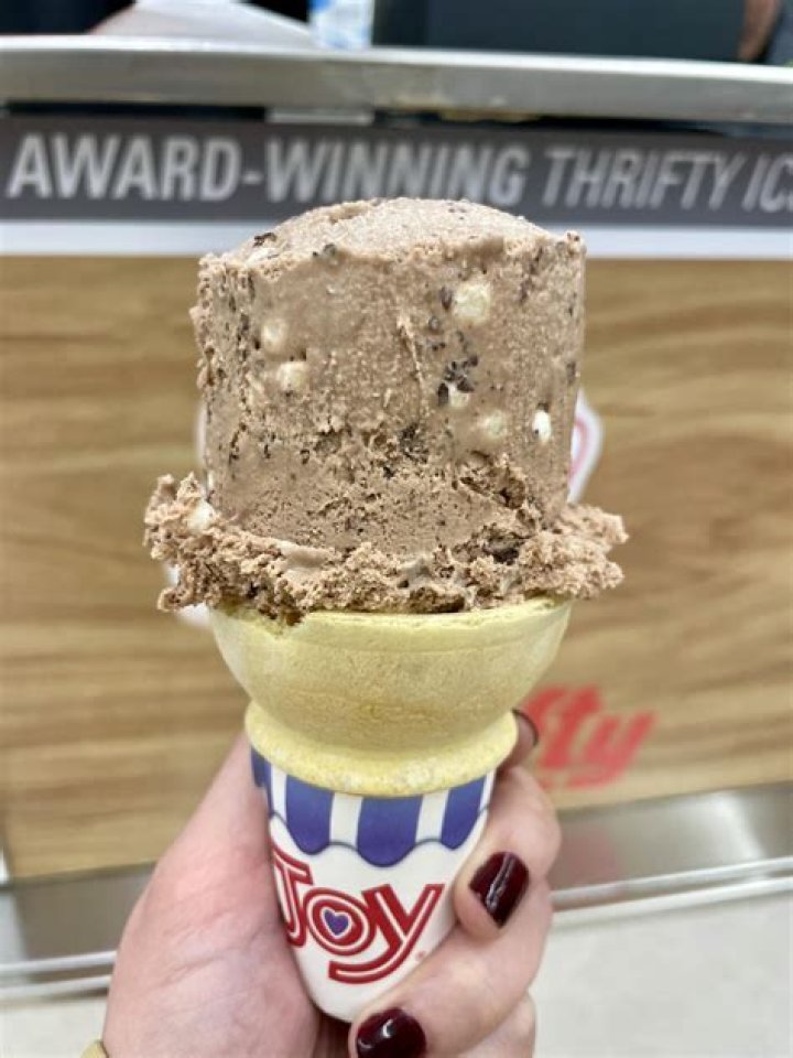 What states have Thrifty ice cream?