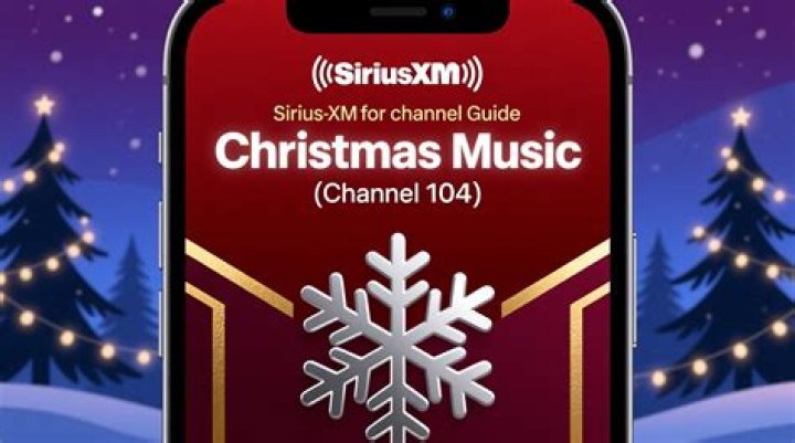 What station on Sirius is Christmas music?