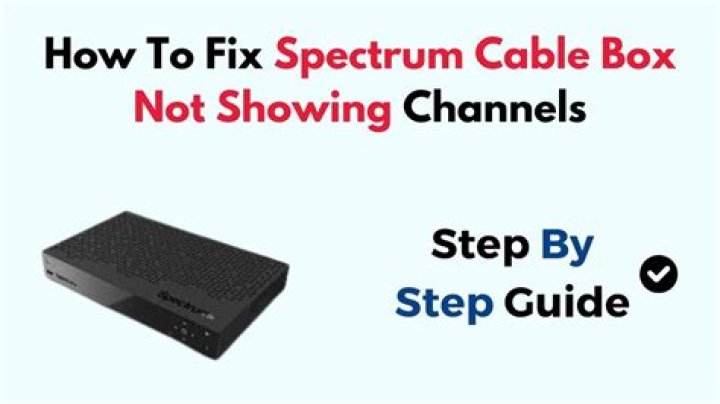 What to do if cable box is not working?