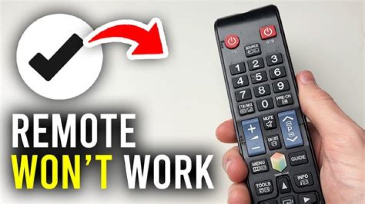 What to do if universal remote stops working?