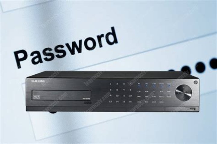 What to do if you forgot your Samsung DVR password?