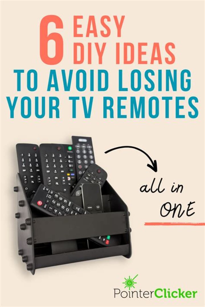 What to do if you lose your TV remote?