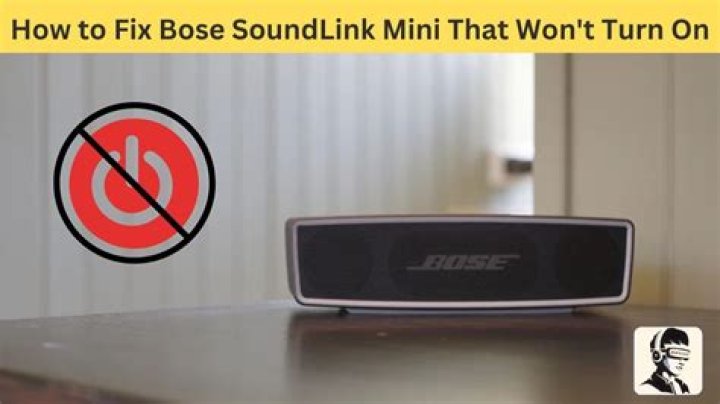 What to do when SoundLink Mini wont turn on?