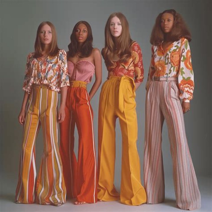 What type of clothing was popular in the 70s?