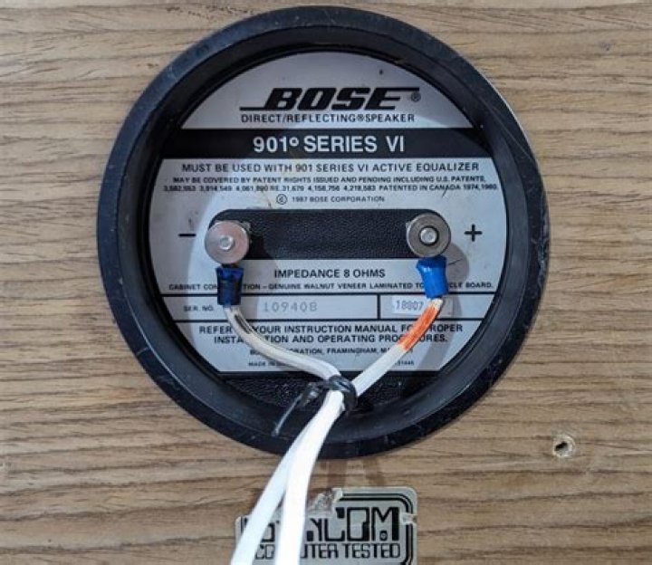 When did Bose come up with the 901 speaker?