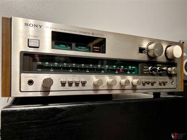 When did the Sony STR 6800 SD receiver come out?