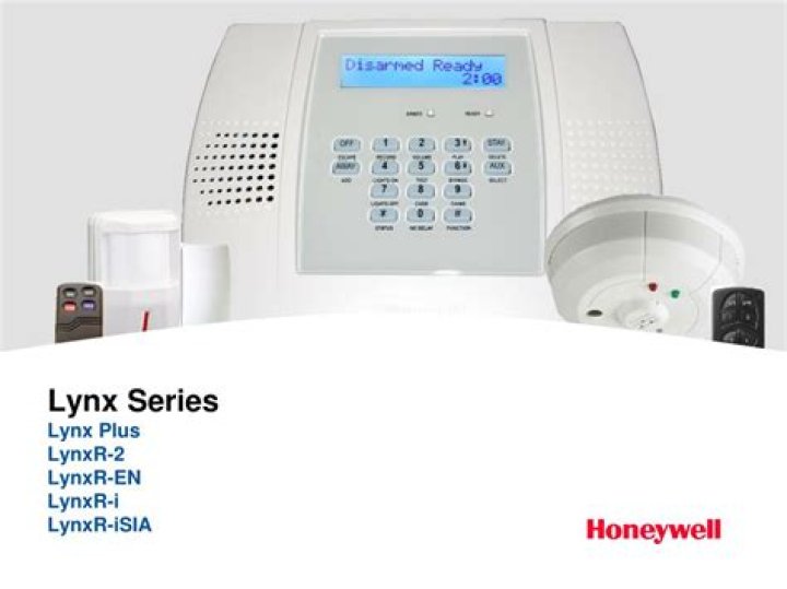 When was Honeywell lynxr en alarm panel installed?