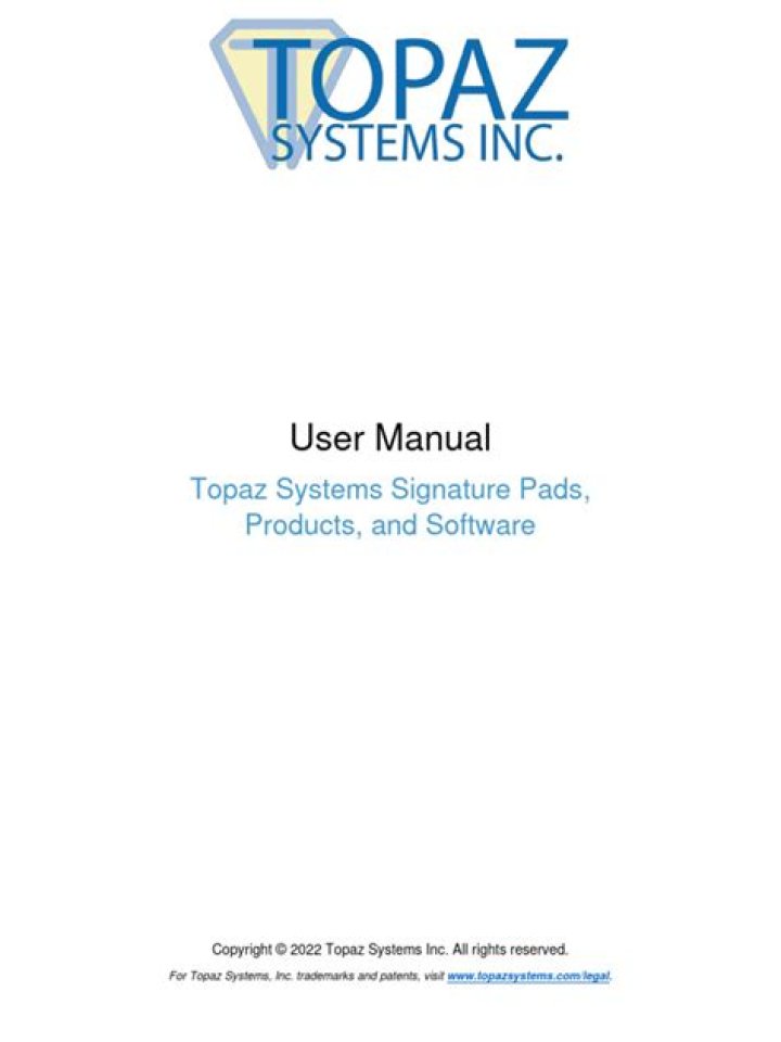 Where can I find the Topaz universal user guide?