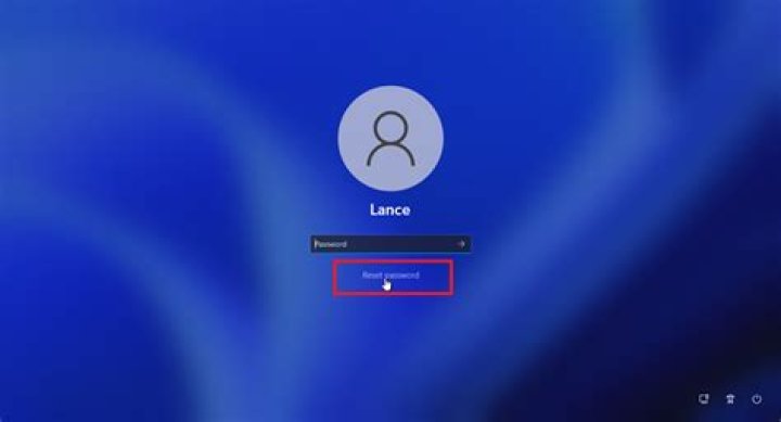 Where do I go to Reset my Password on my computer?