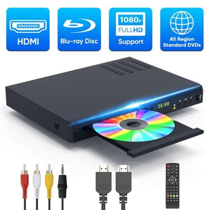 Where do you put a Blu Ray player on a wall mounted TV?