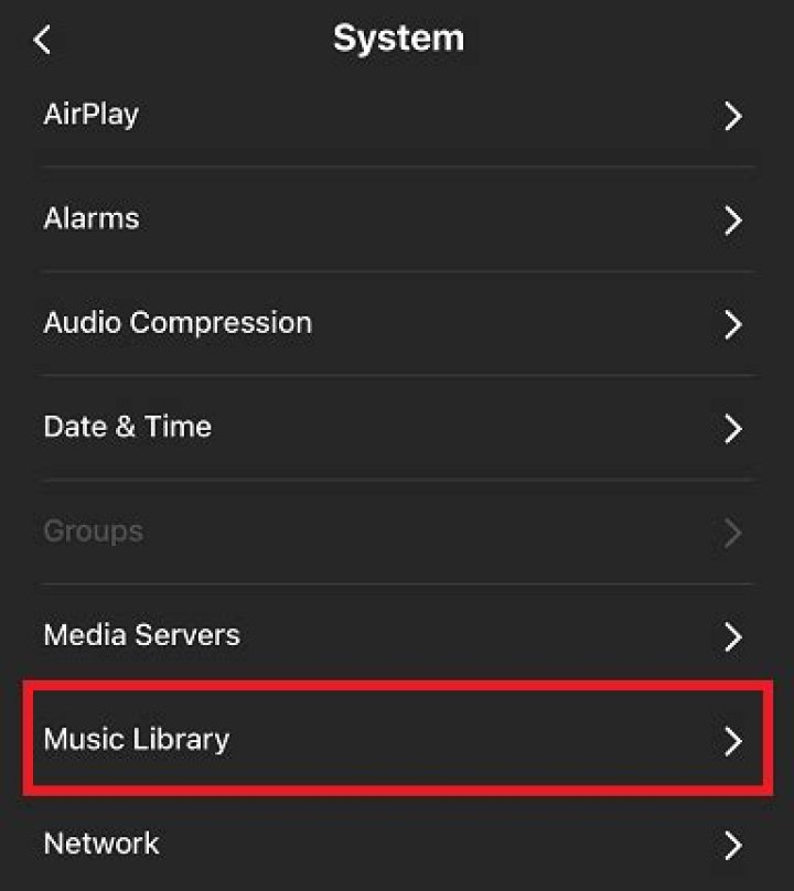 Where is my Sonos music library?