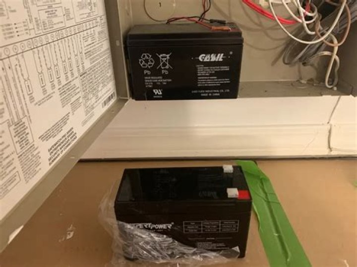 Where is the ADT chime battery?