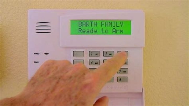 Where is the master code on Ademco alarm?