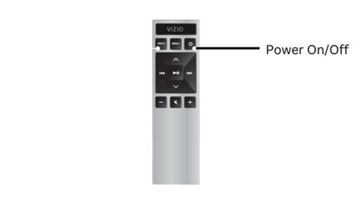 Where is the power cord on Vizio sound bar?
