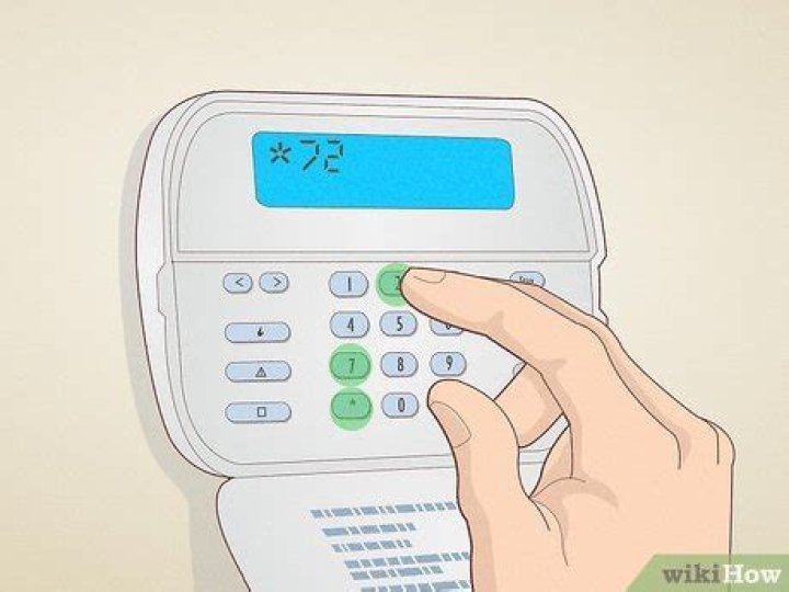 Where is the reset button on a DSc alarm?