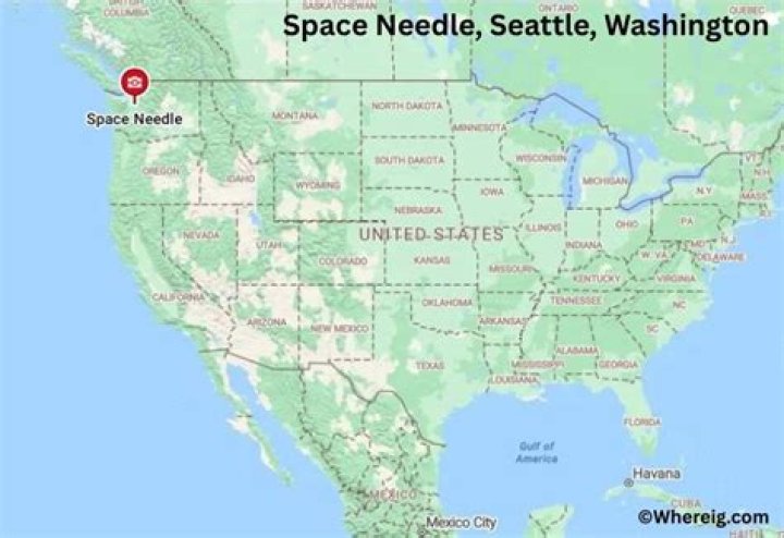 Where is the Space Needle located exactly?