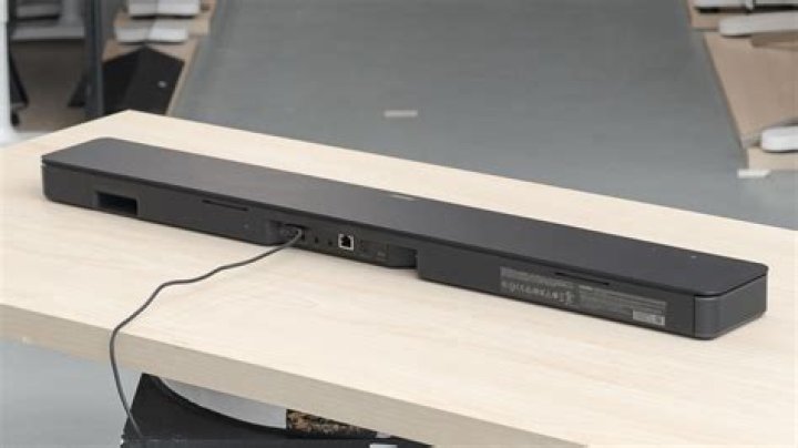 Where to place the Bose sound bar 500?