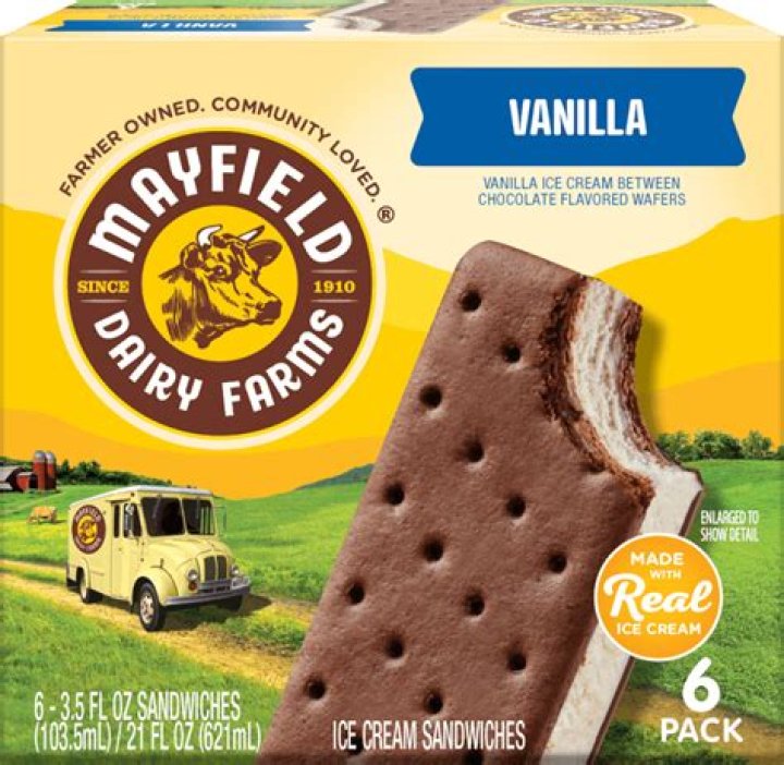Where was Mayfield ice cream founded?