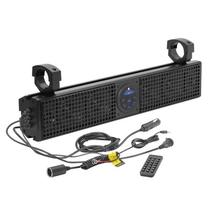 Which is hifonics 10 speaker sports amplified sound bar?