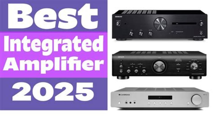 Which is the best integrated amplifier in the market?