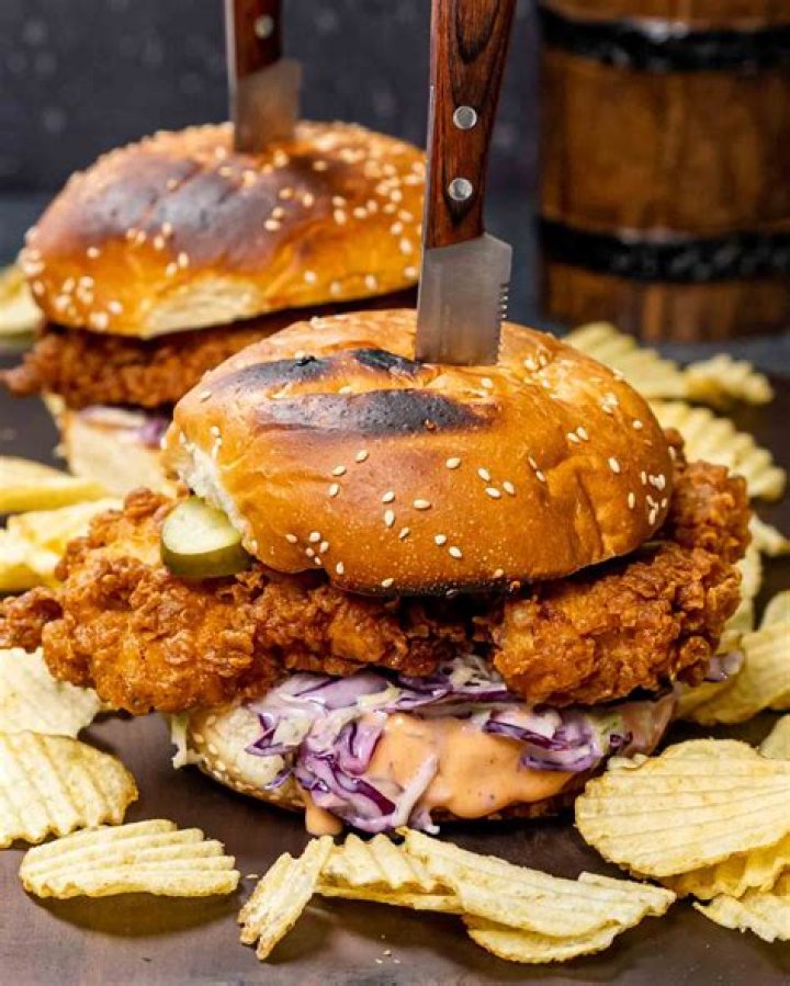 Which is the most expensive fried chicken sandwich?