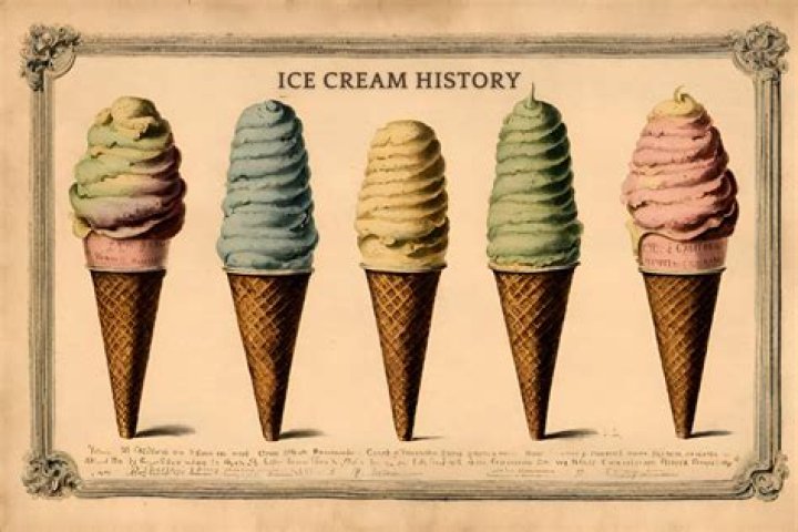 Who discovered ice cream for the first time?